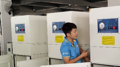 防爆型濾筒除塵器-整機防爆資質除塵器-執(zhí)信環(huán)保制造廠家！